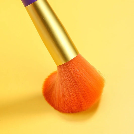 15Pcs Colourful Makeup Brushes Set
