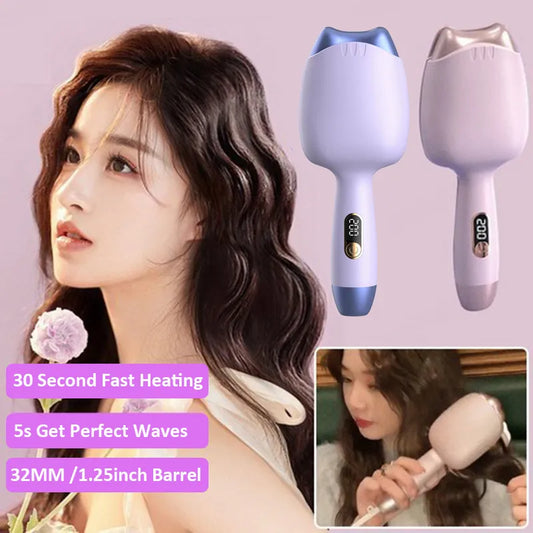 32mm Egg Roll Hair Waving Iron Waver Styling Tools