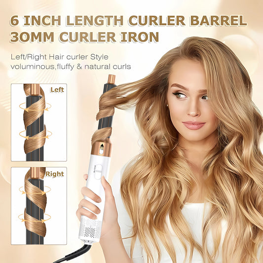 Hot Air Styler Comb 5 in 1 Hair Dryer Automatic Hair Curler