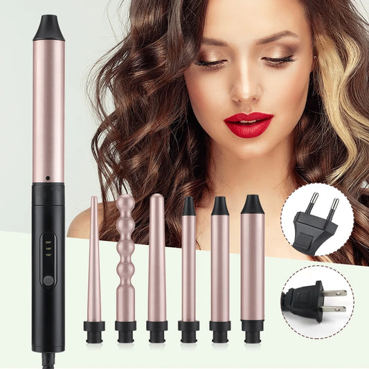 6-In-1 Curling iron
