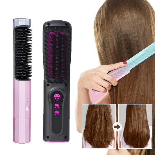 Hot Comb Straightener Brush for Wigs Hair - TrimTide